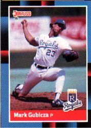 1988 Donruss Baseball Cards    054      Mark Gubicza